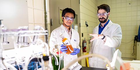 photo from the Barzee Bioprocessing Lab